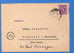 Allemagne Bizone 194.. Lettre De Munchen (G11539) - Andere & Zonder Classificatie