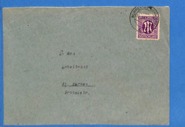 Allemagne Bizone 1946 Lettre De Wuppertal (G11548) - Andere & Zonder Classificatie