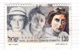 IL+ Israel 1991 Mi 1181 Bluwstein - Oblitérés (sans Tabs)