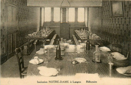 Langres * Institution Notre Dame * école * Le Réfectoire - Langres
