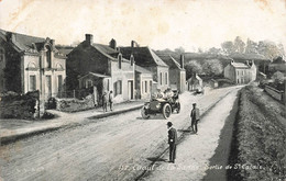 CPA Sport - Circuit De La Sarthe - Sortie De St Calais - Course Automobile - Autres & Non Classés