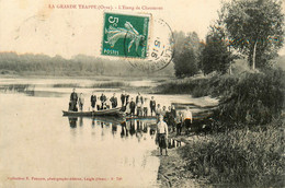 La Grande Trappe , Soligny * 1906 * L'étang De Chaumont * Pêche ? * Villageois - Altri & Non Classificati