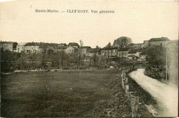 Clefmont * Route Et Vue Générale Du Village - Clefmont