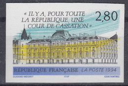 FRANCE : 1994 - CASSATION N° 2886 NON DENTELE NEUF ** SANS CHARNIERE - TB MARGES - 1991-2000