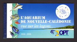 NOUVELLE CALEDONIE 2007 - Yvert N° C1019 - Neuf ** / MNH - Inauguration Du Nouvel Aquarium De Nouméa - Cuadernillos