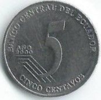 MM472 - ECUADOR - 5 CENTAVOS 2000 - Equateur