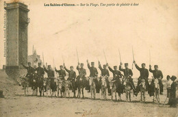 Les Sables D'olonne * 1903 * Une Partie De Plaisir à âne , Sur La Plage * ânes âne Donkey * Tour - Sables D'Olonne