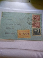 Bolivia.argentina.registered.air.1942.from Oruro.yv.236 Cóndor Bird*. Chinchilla. Yv 233 .reg Post E7 1 Or 2 . Conme   2 - Bolivia