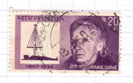 IND+ Indien 1968 Mi 460 Marie Curie - Gebraucht