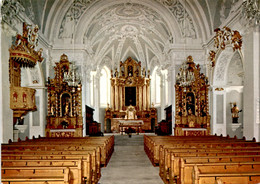 Disentis - Dorfkirche "Sogn Gions" Innen (7392) - Disentis/Mustér