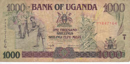 BILLETE DE UGANDA DE 1000 SHILLINGS DEL AÑO 2003 (BANKNOTE) - Uganda