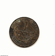 1 Centime   1920 TB - 1 Centime