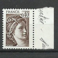 France N°  2118a   Sans Phosphore  Neuf  * *     B/TB  Voir Scans   Soldé ! ! ! - Nuevos