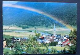 Zuoz Im Oberengadin/ Regenbogen - Zuoz