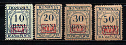 ROMANIA - 1918 - OCCUPAZIONE TEDESCA - SENZA FILIGRANA - MH - Ocupaciones