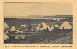 Valcartier Camp, Royal Canadian Dragoons In Foreground - Sonstige & Ohne Zuordnung