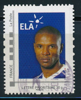 France-IDTimbres - ELA- Equipe De France De Football - Eric ABIDAL - YT IDT 13 Utilisé Cachet Rond - Gebraucht