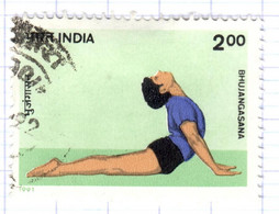 IND+ Indien 1991 Mi 1338 Yoga - Gebraucht
