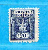 (Us.5) POLONIA ° -  1919 -  Yv. 163 .  Oblitéré Come Scansione - Gebruikt