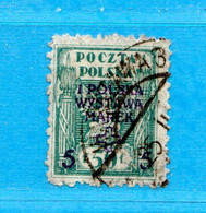 (Us.5) POLONIA ° -  1919 -  Yv. 205 .  Oblitéré Come Scansione - Usados