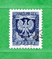 (Us.5) POLONIA ° -  SERVICE - 1954 -  Yv. 28 .  Oblitéré Come Scansione - Officials