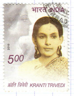 IND+ Indien 2010 Mi 2520 Kranti Trivedi - Used Stamps