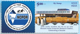 INDIA New ** 2022 Bharti: Indian Antarctic Research Station Day, Penguins Bird, Research Science MNH(**) Inde Indien - Neufs