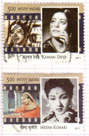 IND+ Indien 2011 Mi 2590-91 Frauen - Used Stamps