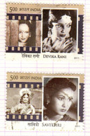 IND+ Indien 2011 Mi 2593-94 Frauen - Used Stamps