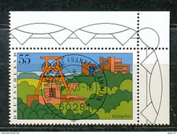 Bund  / Nr. 2355   Ecke  EST-Frankfurt  Luxus - Used Stamps