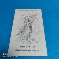 Elfie A. Vetter - Gedanken Wie Perlen - Poesia