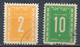 °°° ISRAEL - MI N°6/8 SERV. - 1949 °°° - Usati (senza Tab)