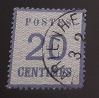 N°6b Burelage Renversé Oblit. LUXE - Used Stamps