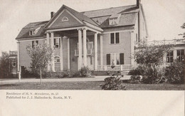 Residence Of H. V. Mynderse, M. D. Scotia, N.Y. Published For J. J. Hallenbeck, Scotia, N. Y. - Autres & Non Classés