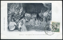 LAOS - Fête Religieuse Dans Une Grotte Sur Le Nam-Hou - Laos