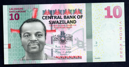 Banconota Swaziland - 1o Lalishumi Emalangeni 2015 (UNC/FDS) - Swaziland