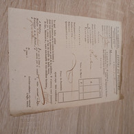 LETTRE DE VOITURE 1784 Papiers - ... - 1799