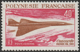 French Polynesia 1969 Sc C50  Air Post MLH* - Ongebruikt
