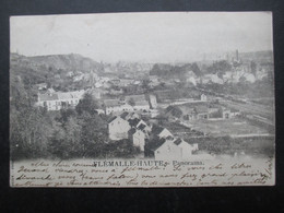 CP BELGIQUE (V2210) FLEMALLE HAUTE (2 Vues) Panorama - Editeur Thiry 1903 - Flémalle