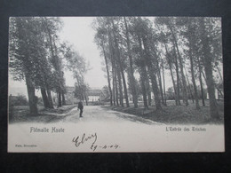 CP BELGIQUE (V2210) FLEMALLE HAUTE (2 Vues) L'entrée Des Trixhes - Nels Bruxelles 1904 - Flémalle