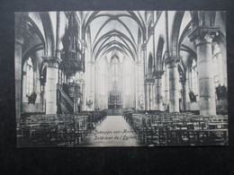 CP BELGIQUE (V2210) JEMEPPE SUR MEUSE (2 Vues) Intérieur De L'Eglise - Jos Massillon Editeur Jemeppe - 1913 - Seraing