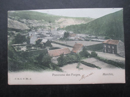 CP BELGIQUE (V2210) MARCHIN (2 Vues) Panorama Des Forges - N 56, G H Ed. A. - 1904 - Huy
