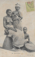 CPA -  Ethnique - SENEGAL- Filles De Dakar -   - (Circulée En 29 Avril 1904) - Trachten