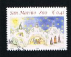 SAN MARINO - UN 1709 - 1999 NATALE   - USED° - Gebruikt