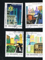 SAN MARINO - UN 1726.1729  - 2000  BOLOGNA, CAPITALE EUROPEA DELLA CULTURA  (COMPLET SET OF 4) - USED° - Used Stamps