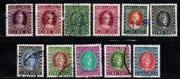 ITALIA REPUBBLICA - 1955 - MARCA DA BOLLO A TASSA FISSA - FILIGRANA STELLA - USATI - Revenue Stamps