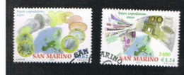 SAN MARINO - UN 1823.1824   -  2001 BENVENUTO EURO  (COMPLET SET OF 2 )   - USED° - Oblitérés