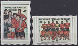 F-EX38092 CONGO MNH 1974 AFRICA SOCCER CUP FOOTBAL. - Coupe D'Afrique Des Nations