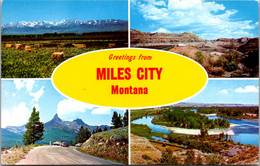 Montana Greetings From Miles City Multi View - Miles City