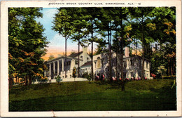 Alabama Birmingham Mountain Brook Country Club 1937 - Autres & Non Classés